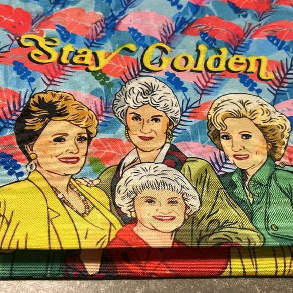 Stay Golden Golden Girls Bag pouch NEW - Picture 4 of 4